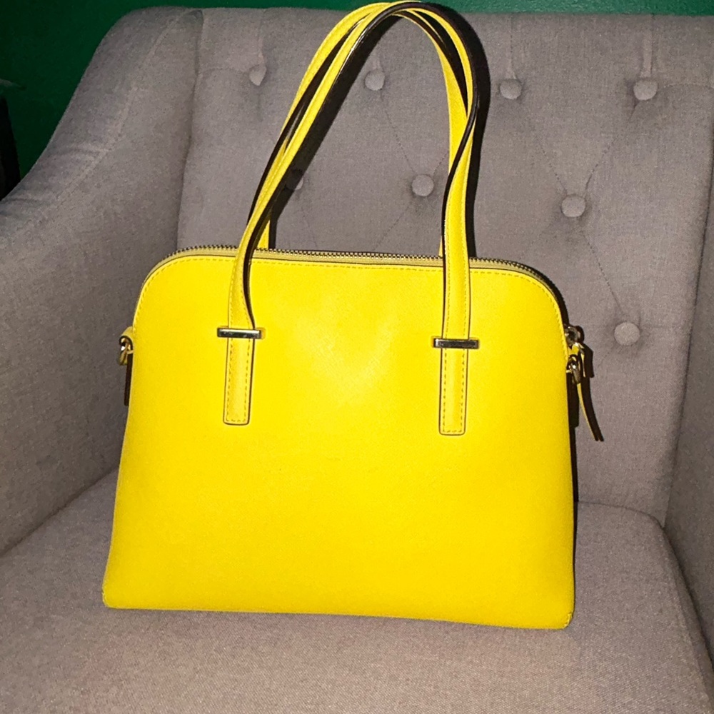 Kate Spade Cedar Street Maise Yellow Purse - Picture 7 of 11
